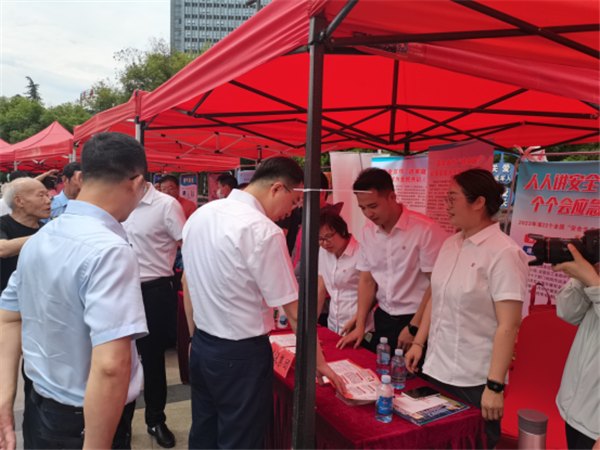 市城投集團(tuán)開(kāi)展“安全生產(chǎn)月”專題宣傳活動(dòng)