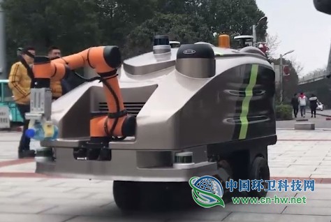 5G來了！中聯(lián)環(huán)境環(huán)衛(wèi)智慧機器人作業(yè)集群落地長沙